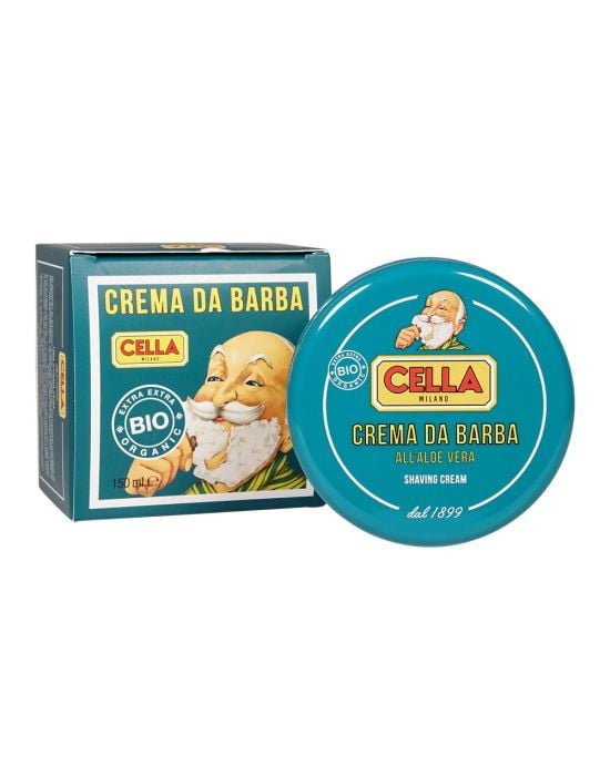Cella Milano Aloe Organic Shaving Cream Bowl 150ml