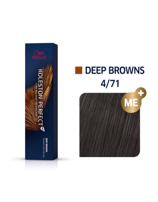Wella Professionals Koleston Perfect Me Plus Deep Browns 4/71 60ML