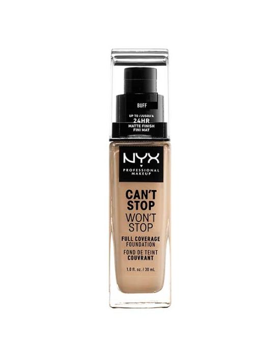 Nyx Can't Stop Won't Stop Full Coverage Foundation 10 Buff 30ml