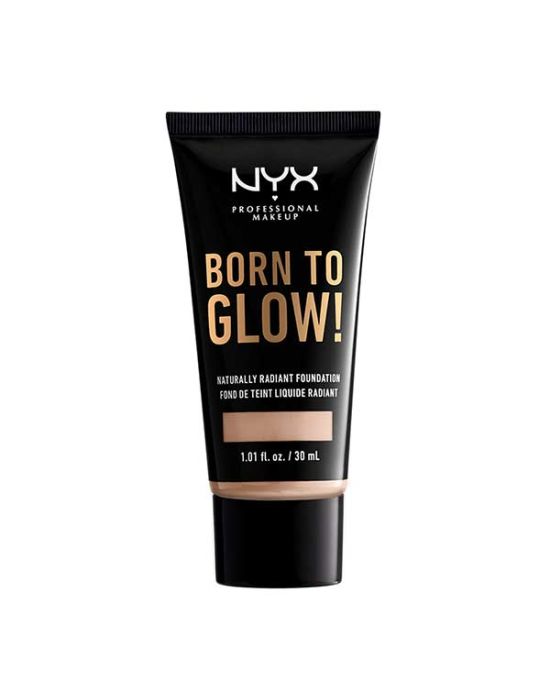 Nyx Born To Glow! Naturally Radiant Foundation 3 Porcelain 30ml
