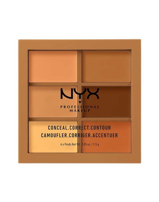 Nyx Color Conceal, Correct, Contour Palette 03 Deep 1.5x6gr