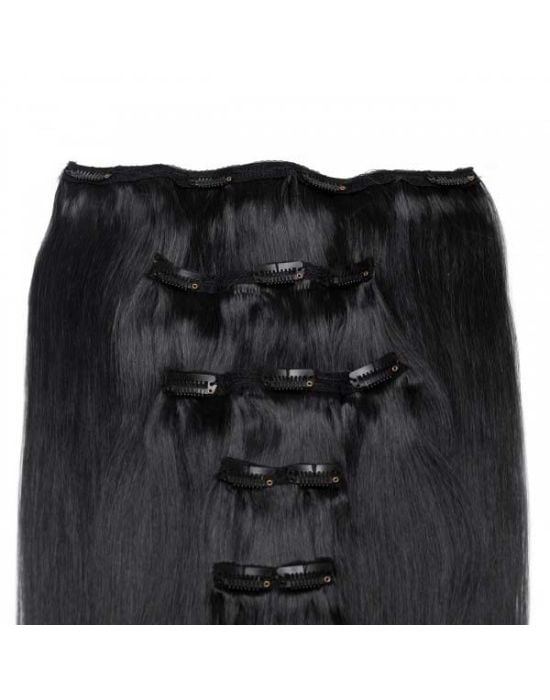 Seamless1 Dust Clip In 5 Piece Remy Hair 55cm