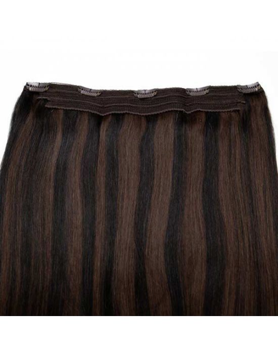 Seamless1 Ritzy Blend Clip In 1 Piece Remy Hair 55cm