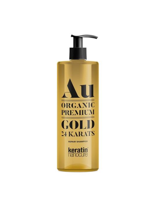 Keratin Nanocure® Au Gold 24ct Shampoo 500ml