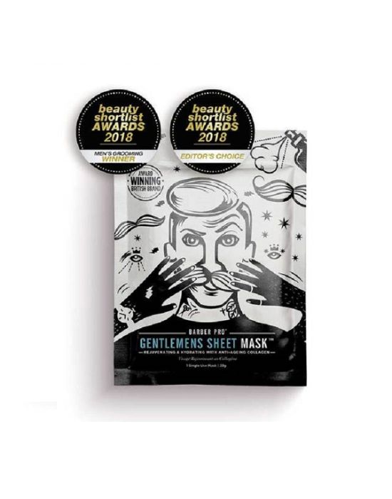Barber Pro Face Mask Rejuvenating &amp; Hydrating With Anti-Ageing Collagen