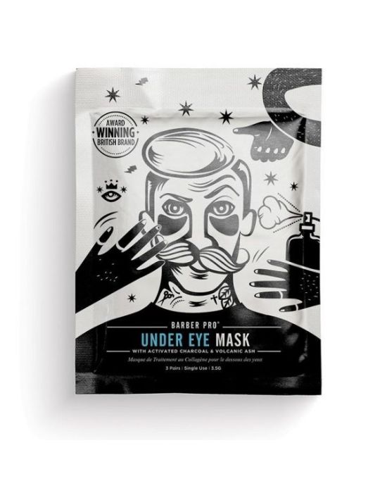 Barber Pro Under Eye Mask with Activated Charcoal & Volcanic Ash 3,5gr