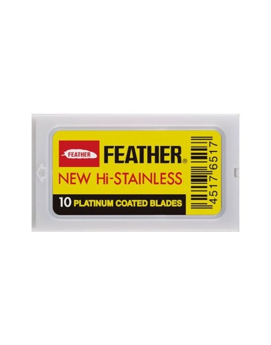 Feather Blades Platinum Coated Blades 10τεμ.
