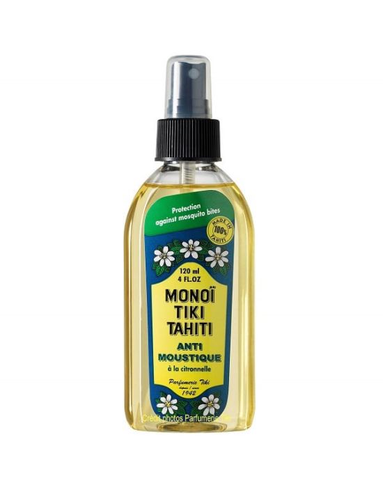 Tiki Tahiti Monoi Anti-Moustique Lemongrass Spray 120ml