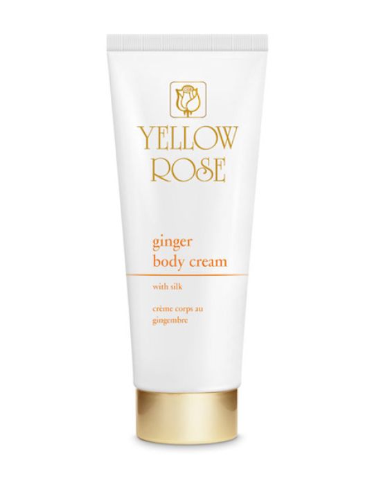 Yellow Rose Ginger Body Cream With Silk (250ml)