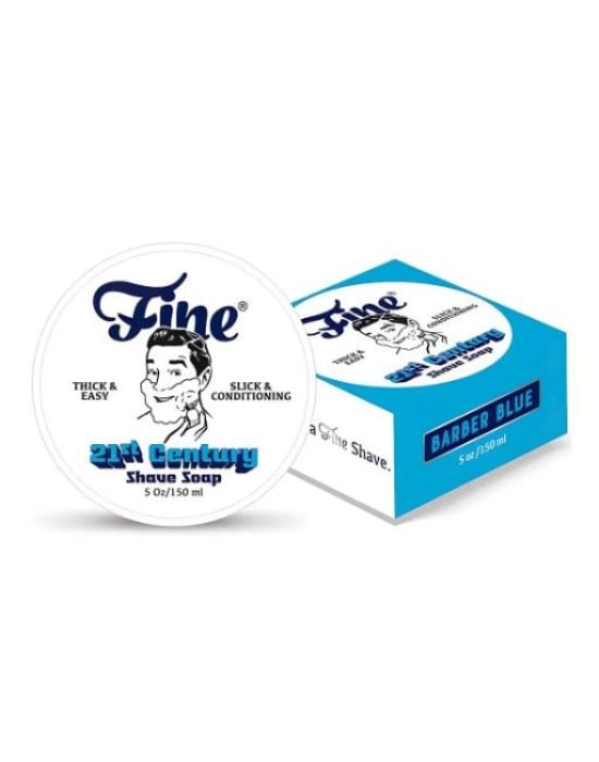 Fine Accoutrements Barber Blue New Formula Shaving Soap 150ml 