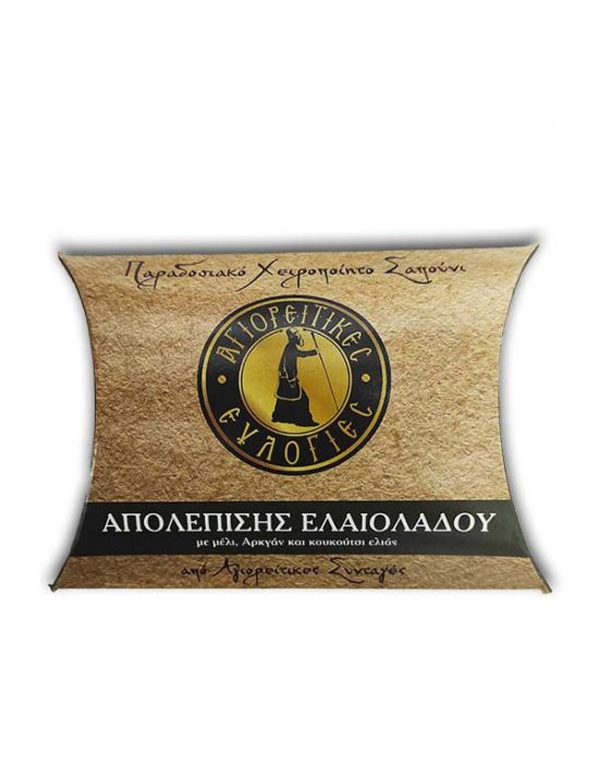 Αγιορείτικες Ευλογίες Παραδοσιακό Σαπούνι Απολέπισης Ελαιόλαδου από Καλογερικές Συνταγές 100gr