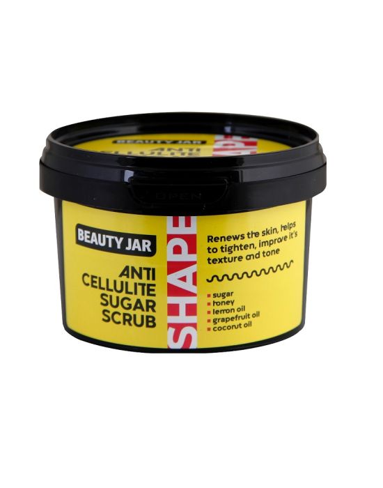Beauty Jar Anti Cellulite Sugar Scrub 250gr
