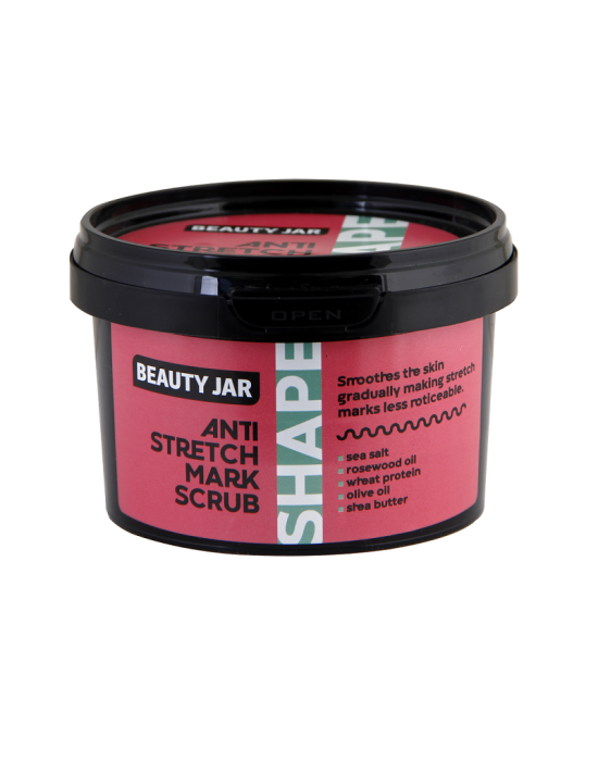 Beauty Jar Shape Anti Stretch Mark Scrub 400gr