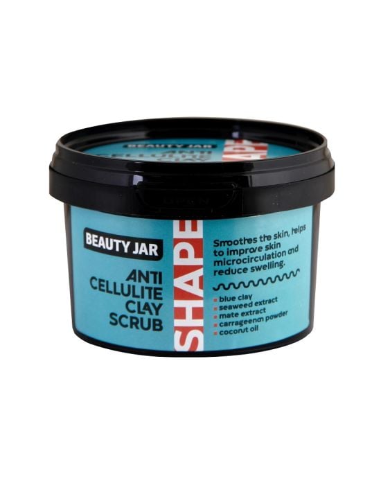 Beauty Jar Shape Anti-Cellulite Clay Scrub 380gr