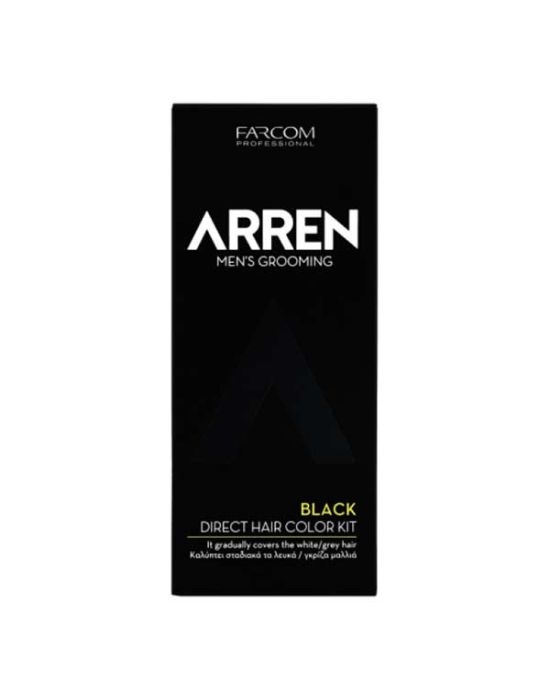 Farcom Arren Direct Hair Color Kit Black 80ml