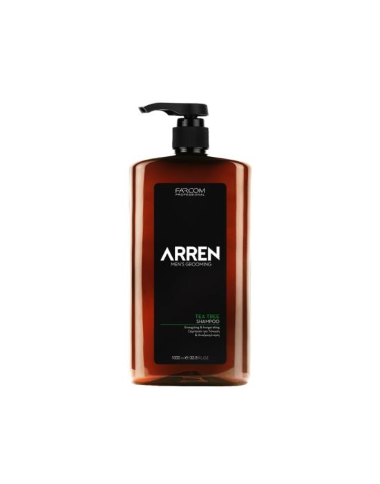  Farcom Arren Men's Grooming Tea Tree Shampoo 1000ml