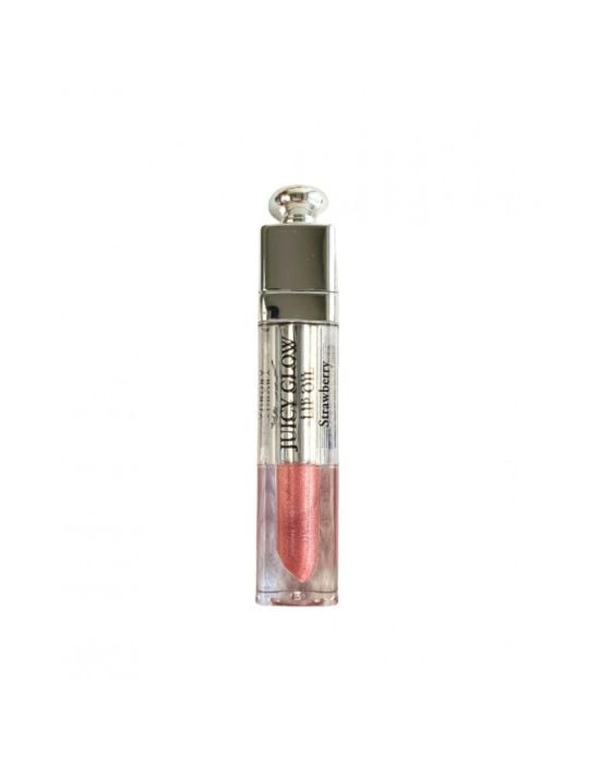 Aurora Natural Products Juicy Glow Lip Oil Strawberry 4ml