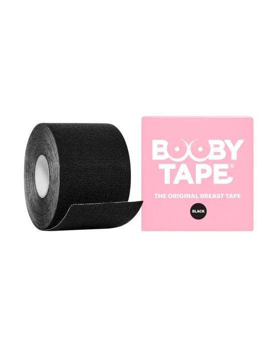 Booby Tape Αυτοκόλλητη ταινία ανόρθωσης στήθους 5m σε Μαύρο χρώμα