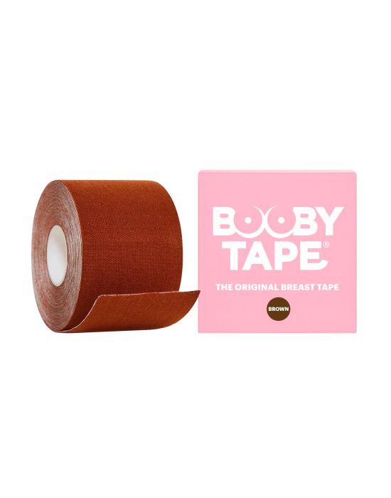 Booby Tape Αυτοκόλλητη ταινία ανόρθωσης στήθους 5m σε Καφέ χρώμα