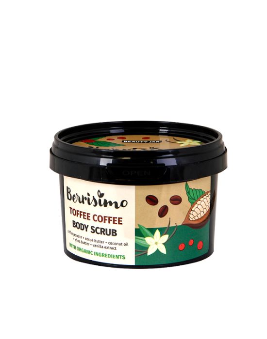Beauty Jar Berrisimo Toffee Coffee Body Scrub 350gr