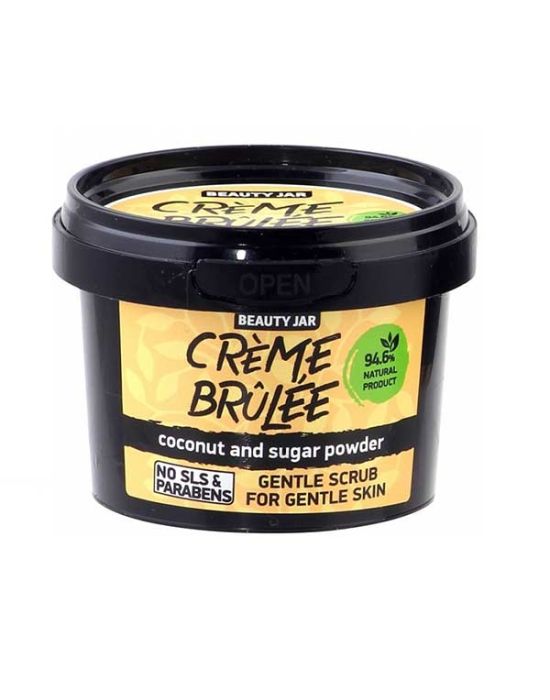 Beauty Jar Creme Brulee Face Scrub 120gr