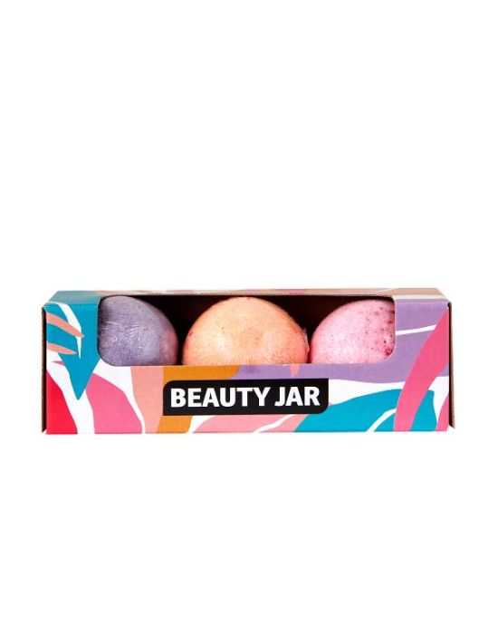 Beauty Jar Gift Set Bath Bombs 3x115g