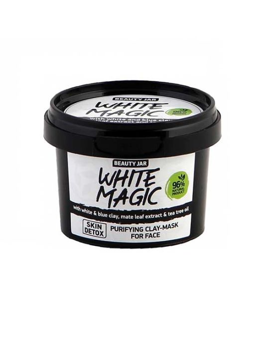 Beauty Jar White Magic Purifying Clay Face Mask 125ml