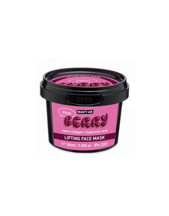 Beauty Jar Pink Berry Lifting Face Mask 100ml