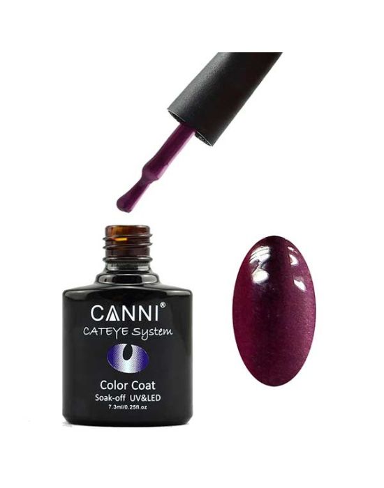 Canni Cat Eye 295 Σκούρο Μελιτζανί 7.3ml
