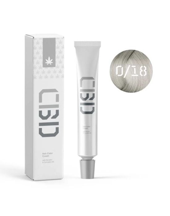 CI3D 3D Hair Color 0/18 Silver/Ασημί 90ml