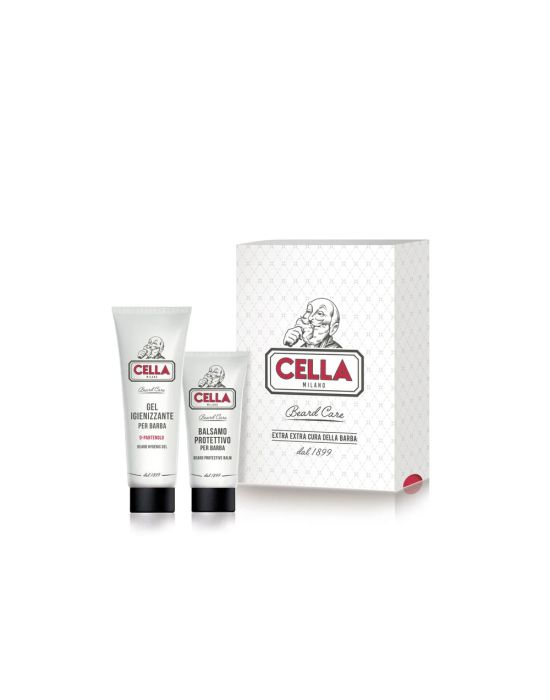 Cella Milano Beard Care Gift Set (Beard Hygenic Gel 150ml, Beard Protective Balm 100ml)