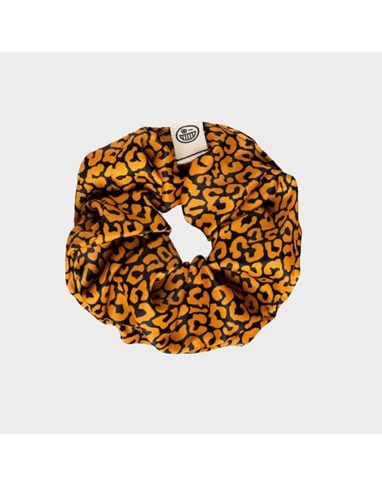 Bleecker & Love Cheetah Gold Scrunchie