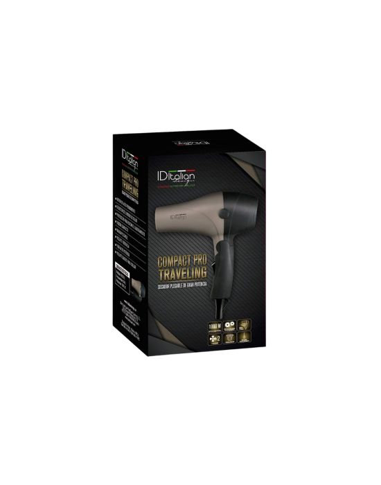 ID Italian Design Compact Pro Traveling Hairdryer 1000watt