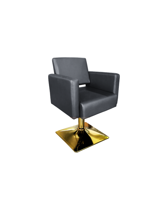 Καρέκλα Dalia 6205 Black-Gold