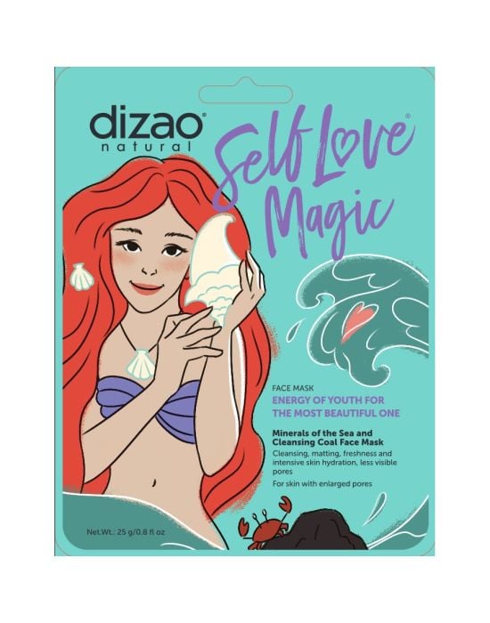 Dizao Minerals Of The Sea & Cleaning Coal Face Mask 25g