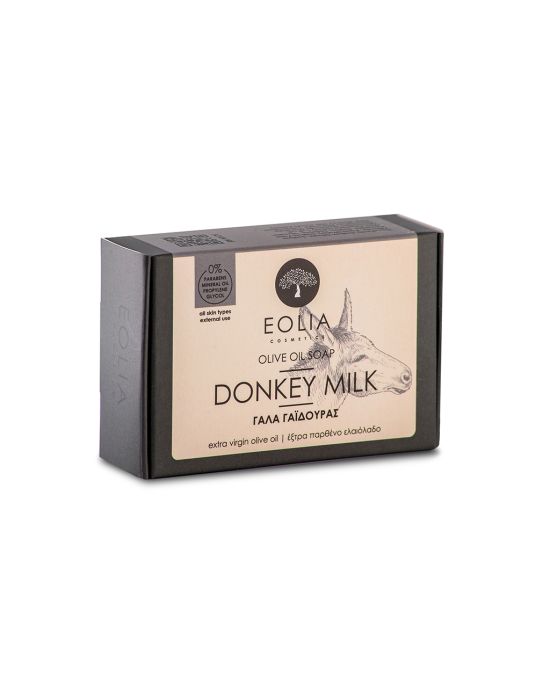 Eolia Cosmetics Handmade Olive Oil Soap/ Donkey Milk 100gr