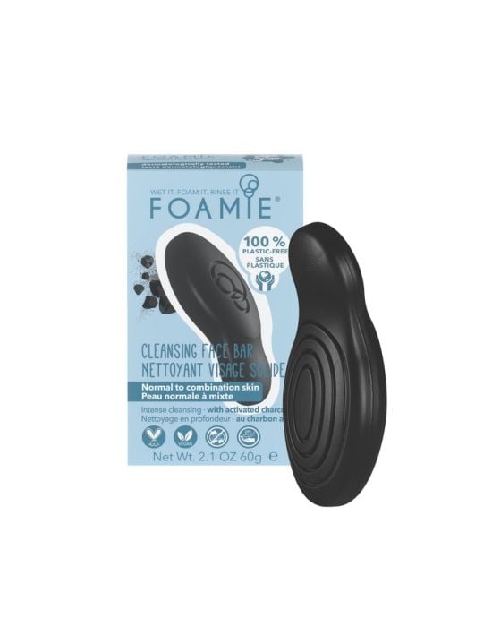 Foamie Cleansing Face Bar With Activated Charcoal 60gr