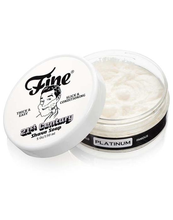 Fine Accoutrements Platinum New Formula Shaving Soap 150ml