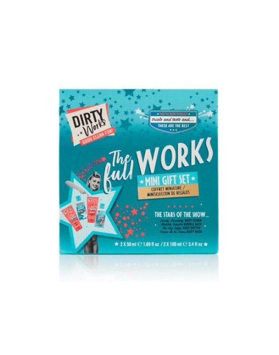 Dirty Works - The Full Works (Mini Gift Set) Σετ 4 Mini Συσκευασιών Περιποίησης Σώματος, 2Χ100ml, 2X50ml