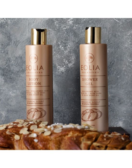 Eolia Cosmetics Gift Box Body Lotion & Shower Gel Tsoureki