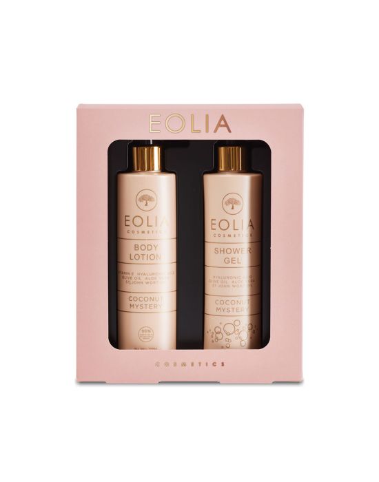 Eolia Cosmetics Gift Box Shower Gel Coconut Mystery & Body Lotion Coconut Mystery
