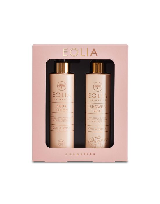 Eolia Cosmetics Gift Box Shower Gel Oud Rose & Body Lotion Oud Rose