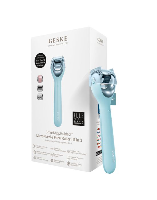 Geske MicroNeedle Face Roller 9 in 1 Turquoise