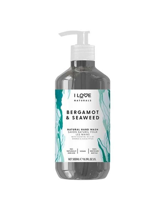 I Love Naturals Bergamot & Seaweed Hand Wash 500ml