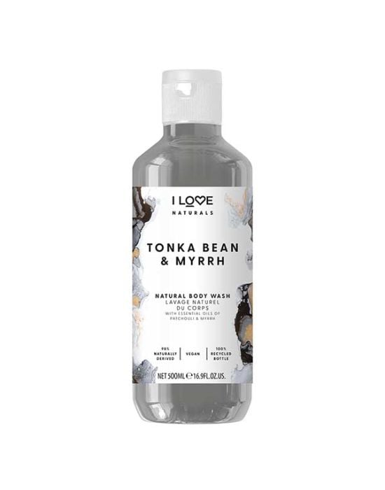 I Love Naturals Tonka Bean & Myrrh Body Wash 500ml