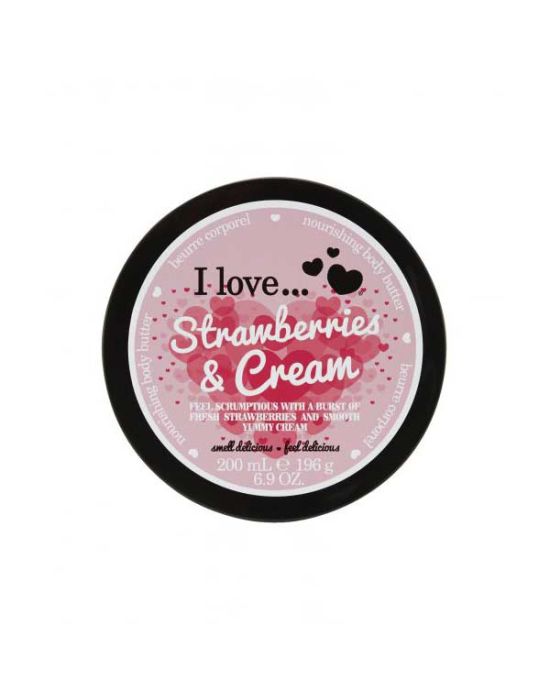 I Love Originals Strawberries & Cream Body Butter 200ml