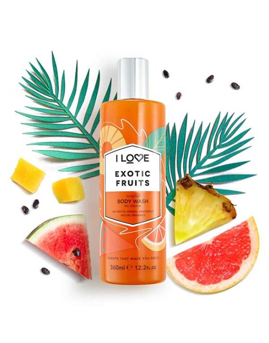 I Love Scents Exotic Fruit Body Wash 360ml