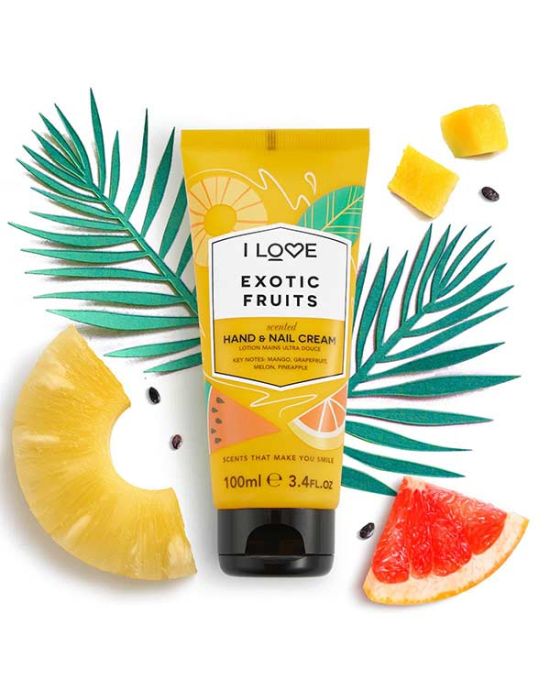 I Love Scents Exotic Fruit Hand and Nail Cream 100ml