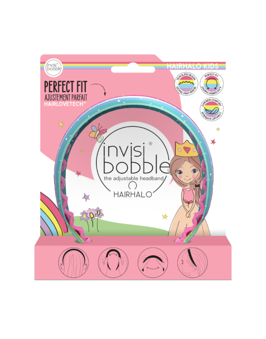 Invisibobble Kids HairHalo Rainbow Crown