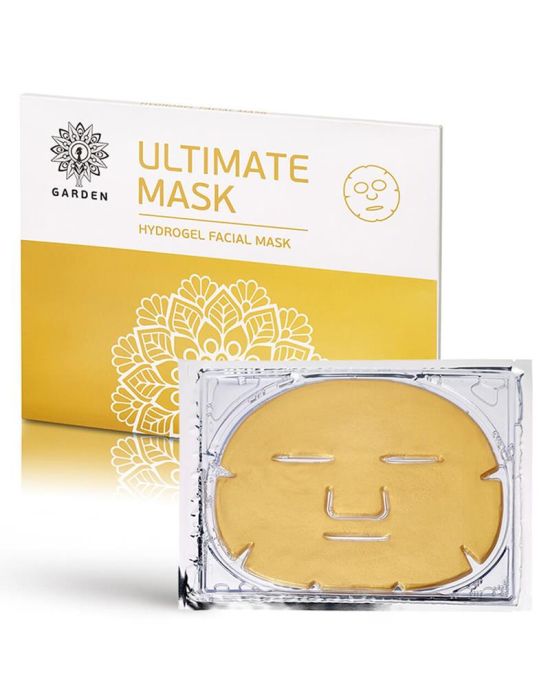 Garden Ultimate Hydrogel Facial Mask επίθεµα υδρογέλης µε χρυσό 2 τμχ